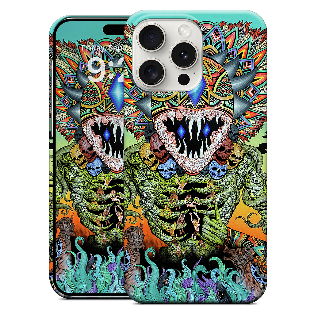 A Gleaming Destroyer iPhone Case