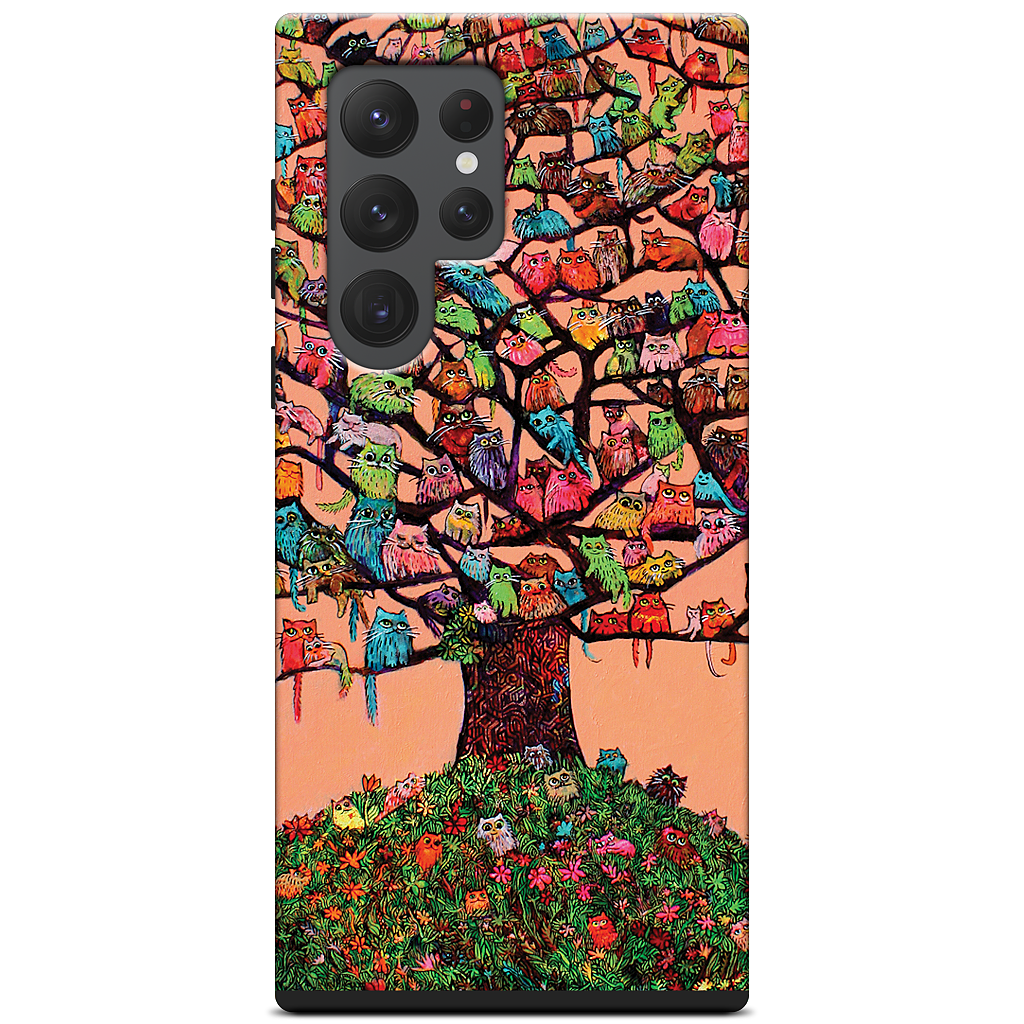 Meau Tree Samsung Case