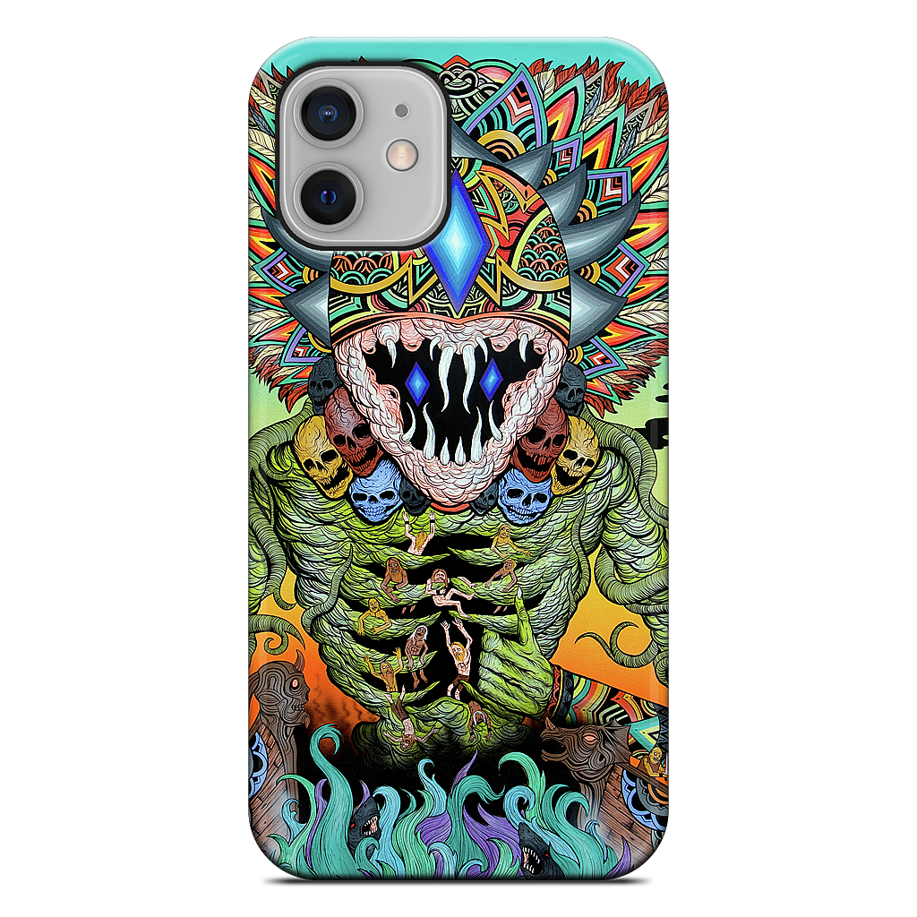 A Gleaming Destroyer iPhone Case