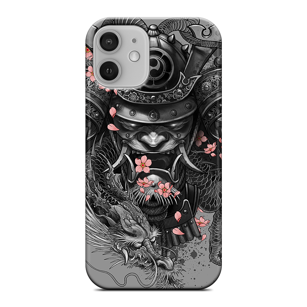 Samurai Dragon iPhone Case