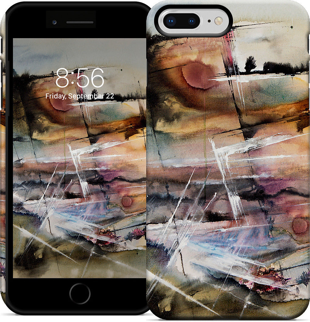 Driving at Dusk iPhone Case