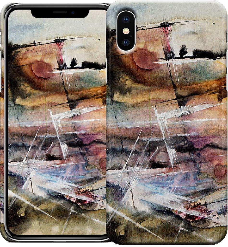 Driving at Dusk iPhone Case