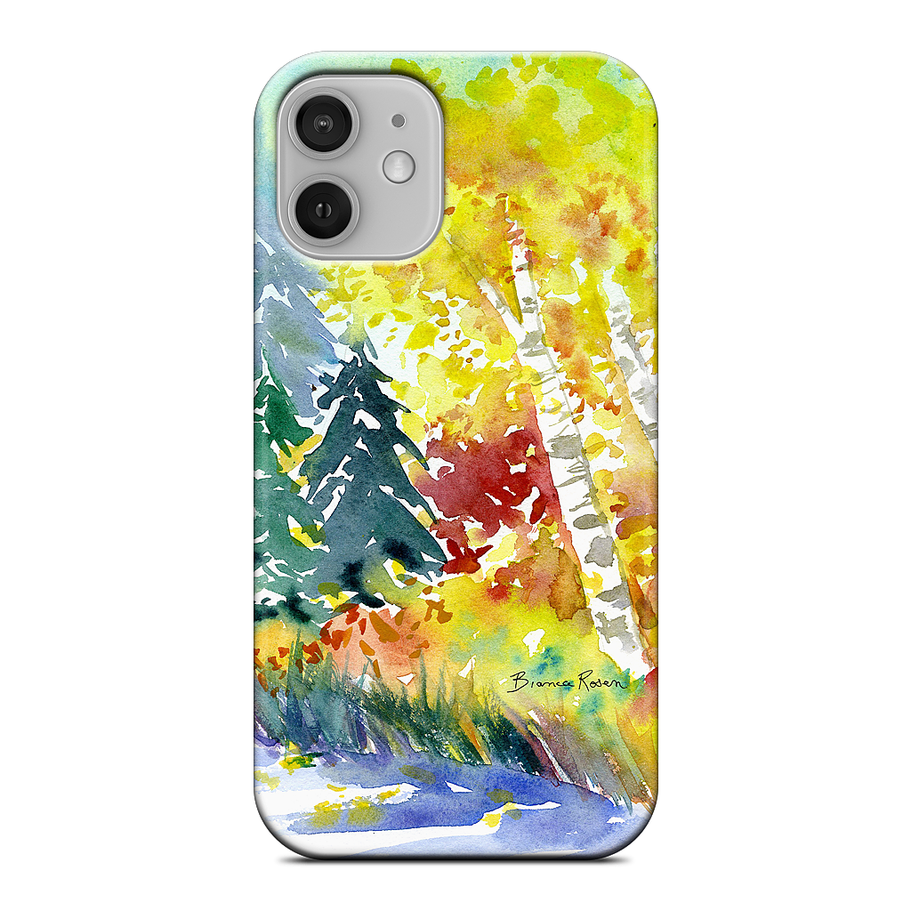 Fall Trees iPhone Case