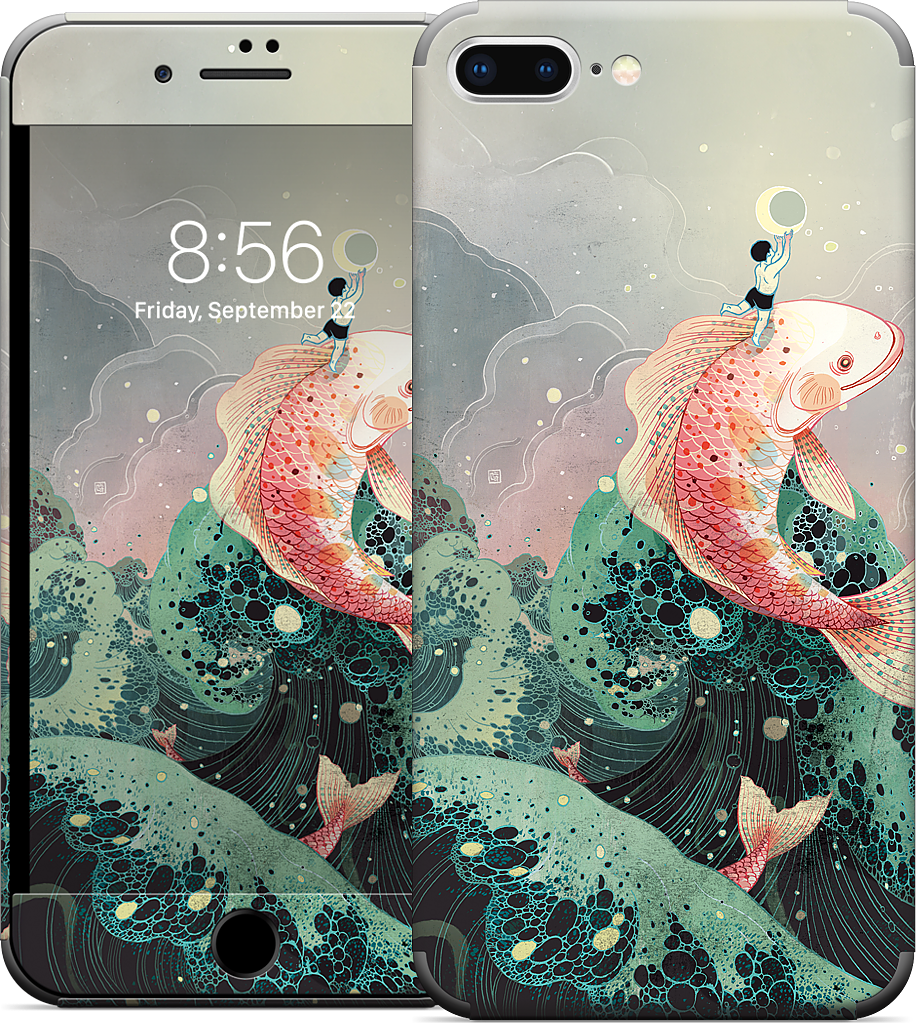 Mooncatcher iPhone Skin