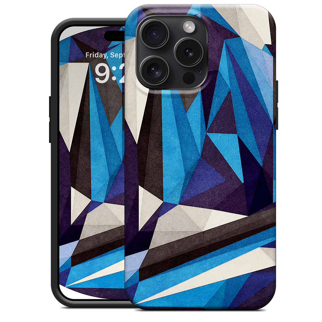 Blue Something iPhone Case