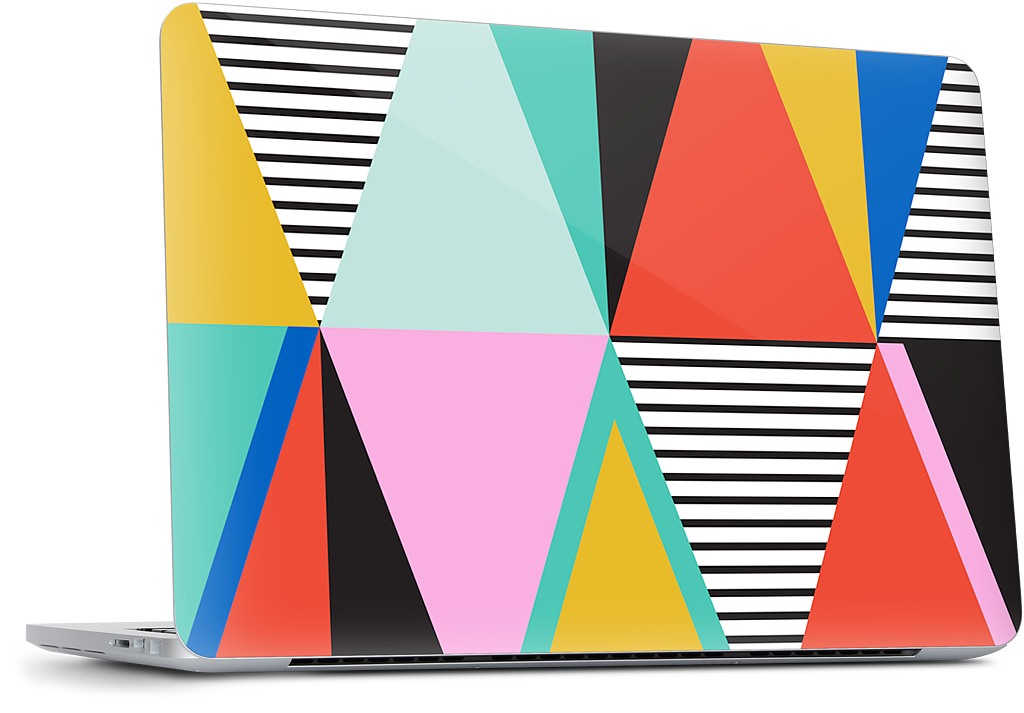 Graphic Triangles MacBook Skin