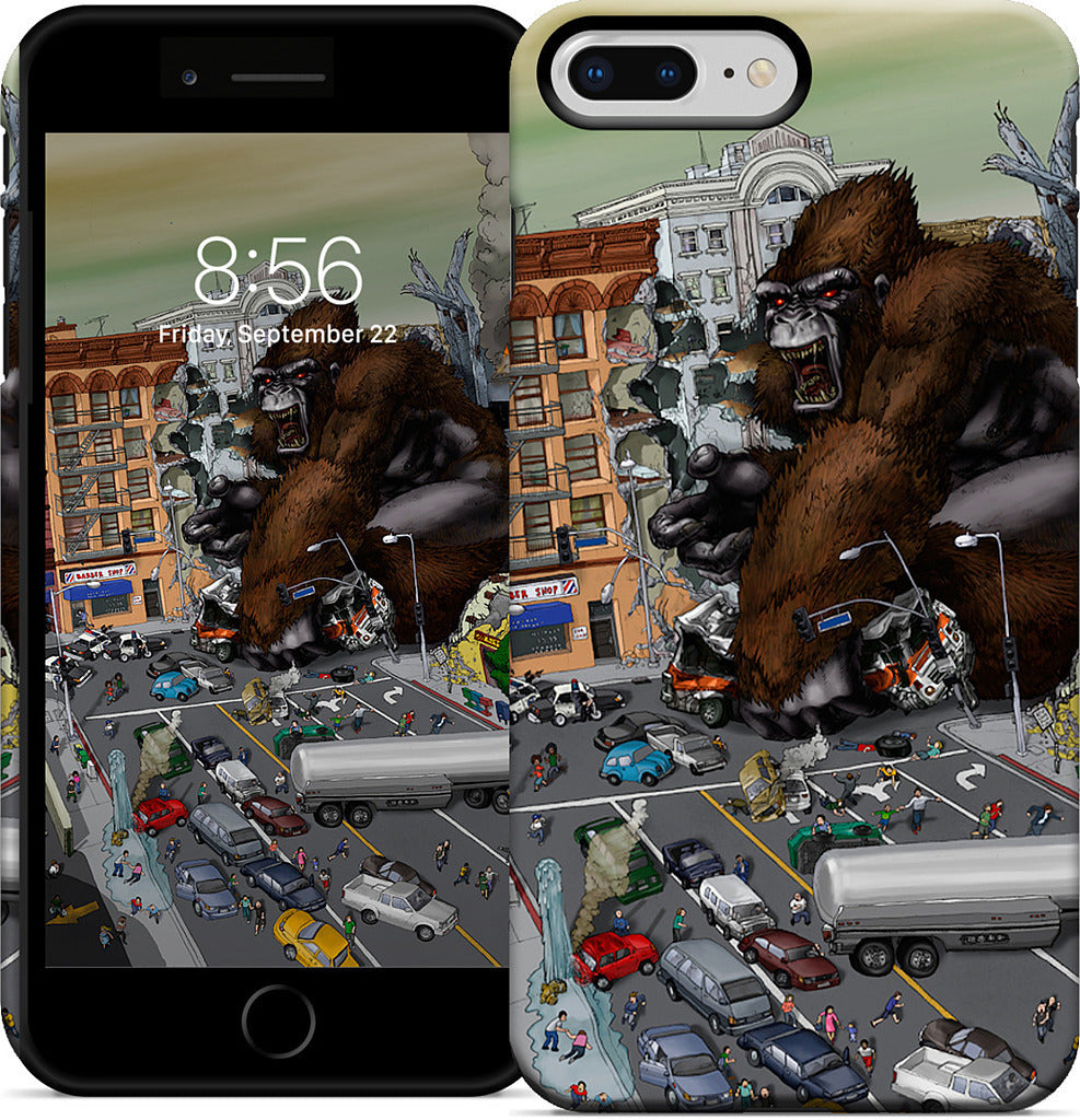 War Of The Monsters iPhone Case