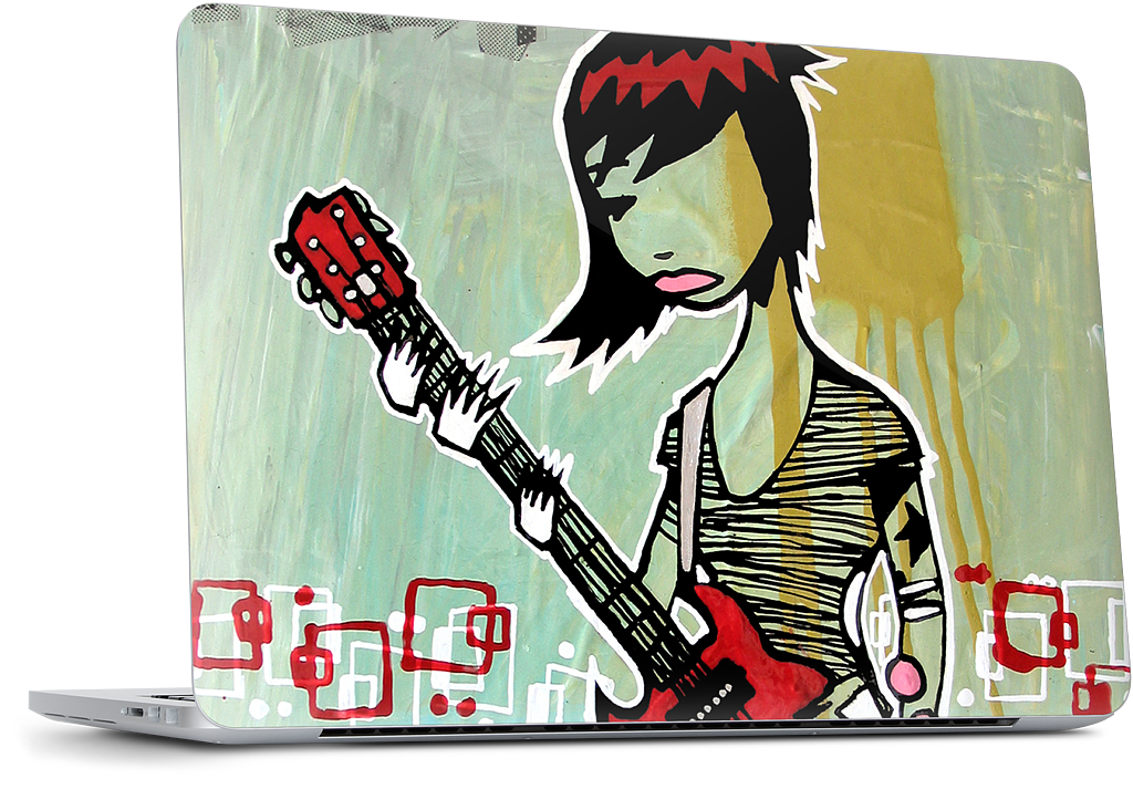 Guitar Hero MacBook Skin