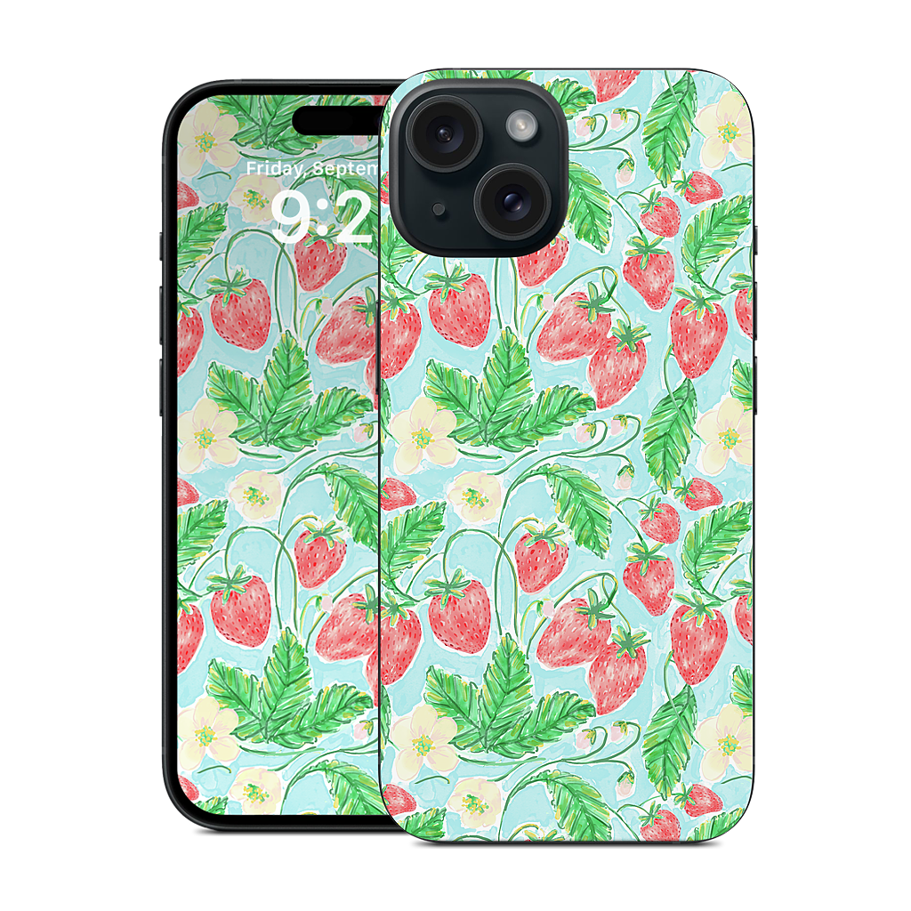 Wild Strawberries iPhone Skin