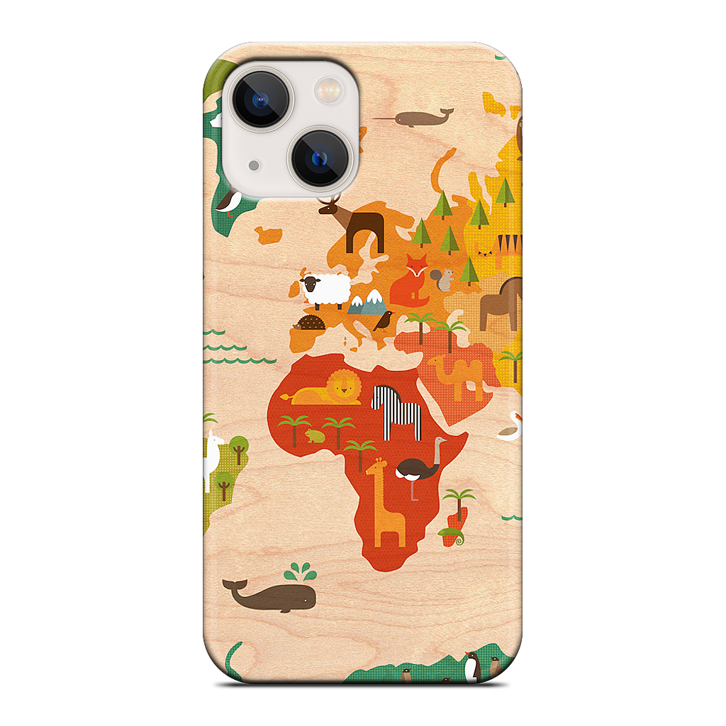 My World iPhone Case