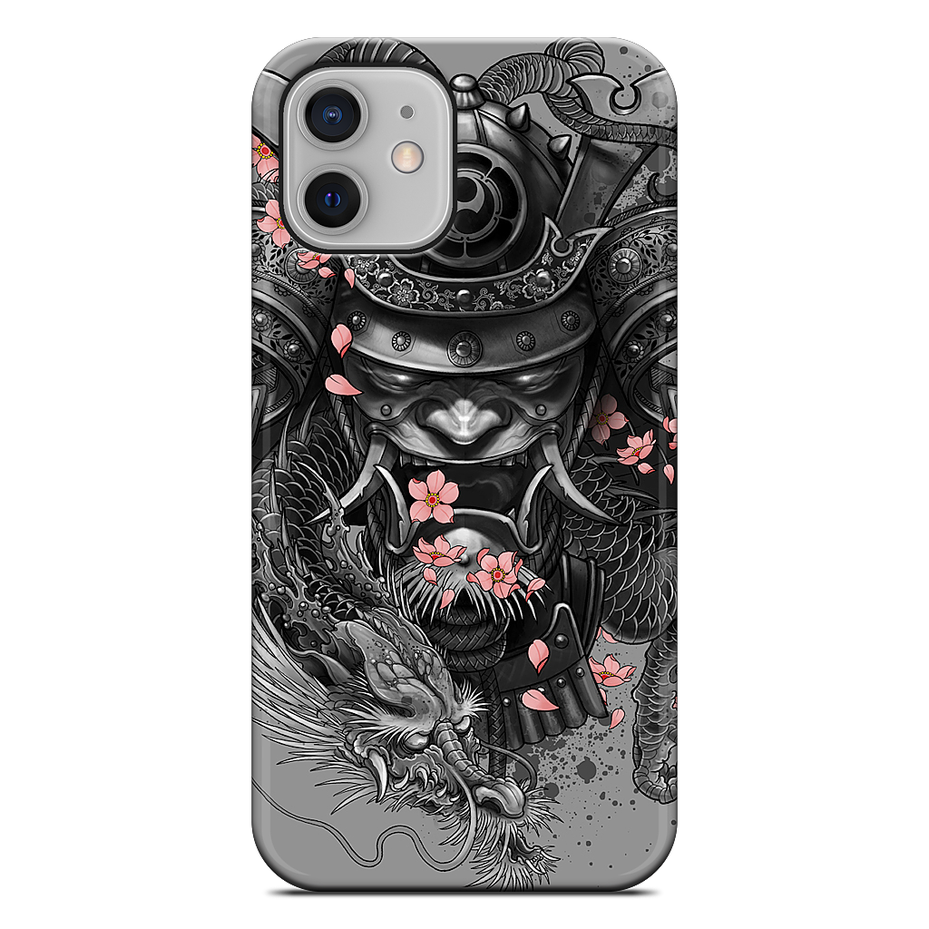 Samurai Dragon iPhone Case
