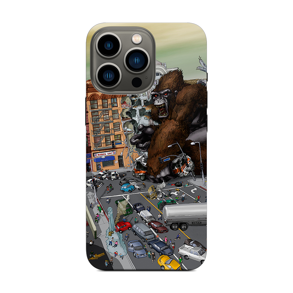 War Of The Monsters iPhone Skin