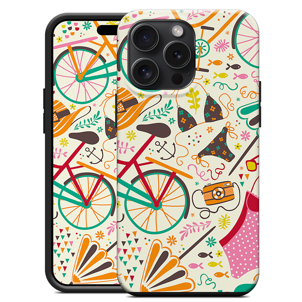 Seaside Cycle iPhone Case