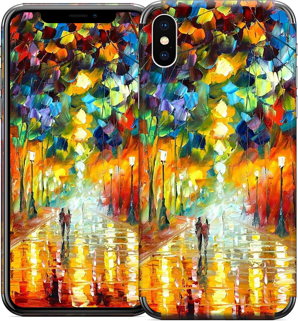 FAREWELL TO ANGER by Leonid Afremov iPhone Skin