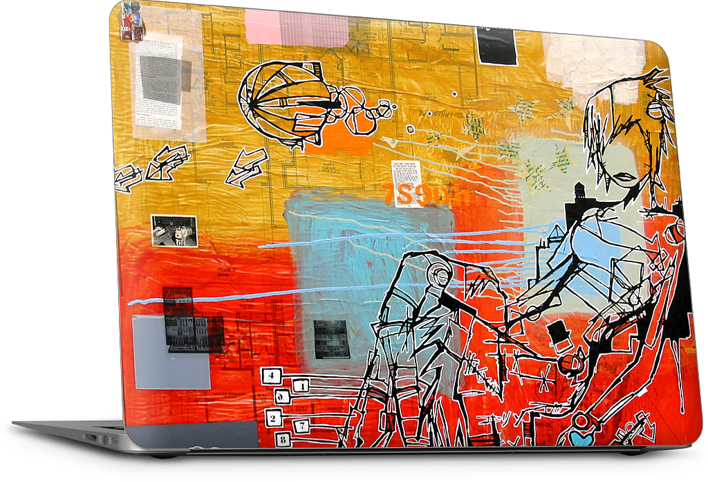Blimp Girl MacBook Skin