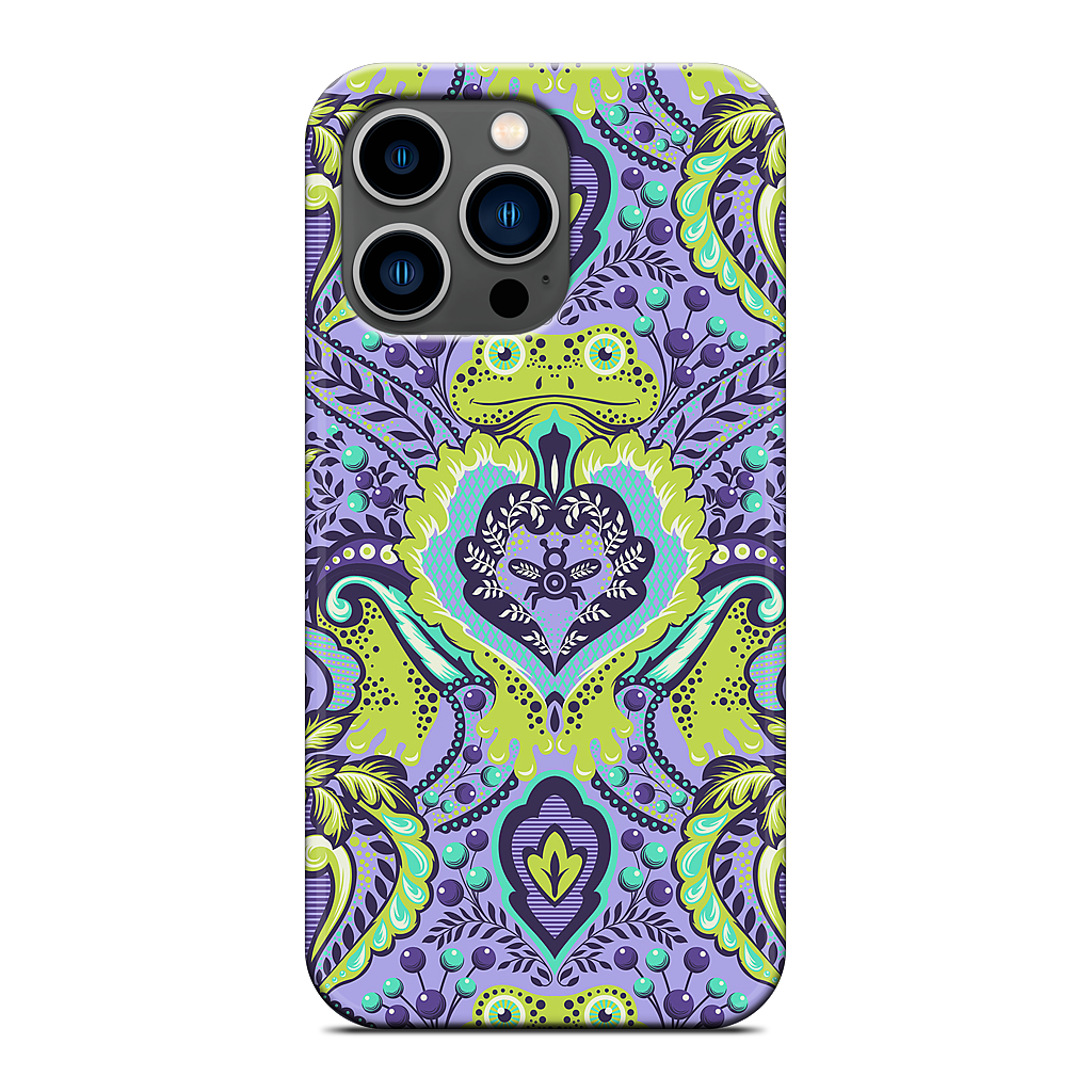 Frog Prince Orchid iPhone Case