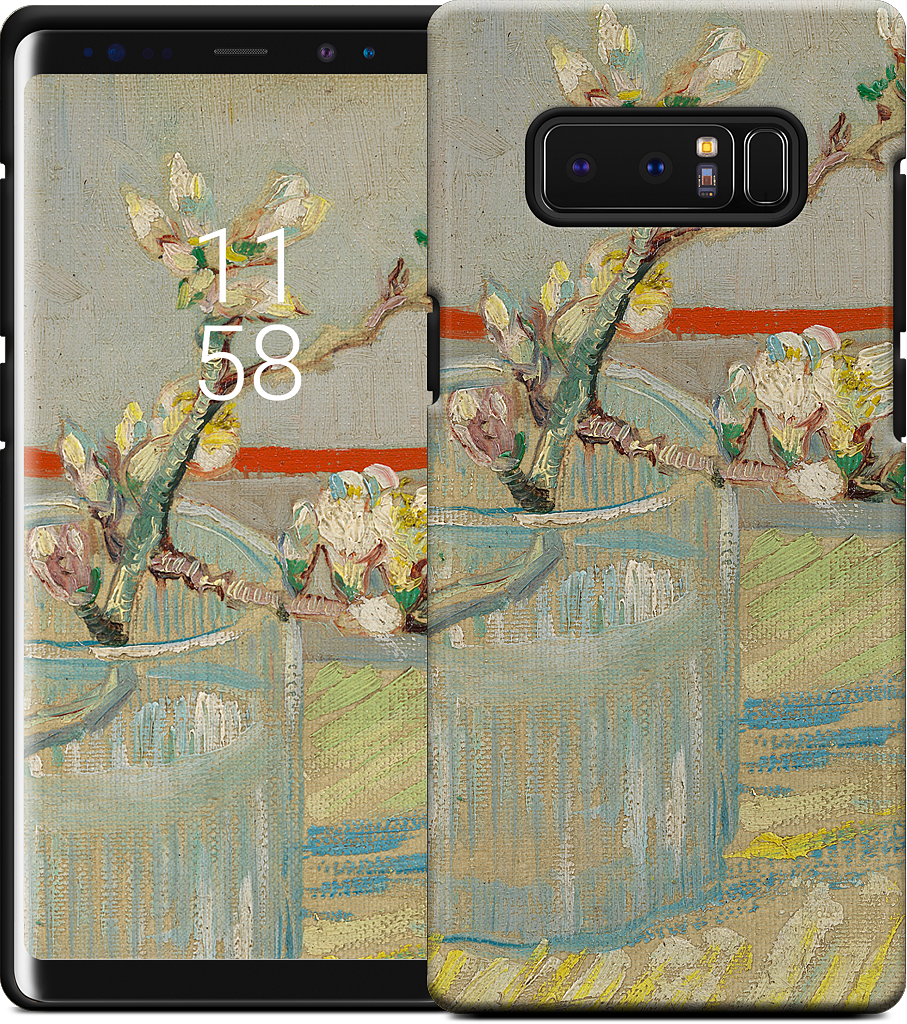 Spring of Flowering Almond in a Glass Samsung Case