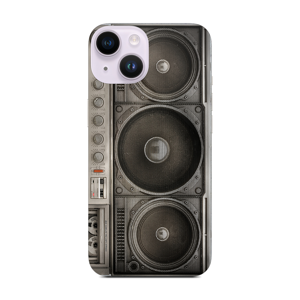 Boombox iPhone Skin