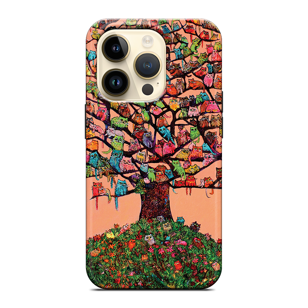 "Meau Tree" iPhone Case