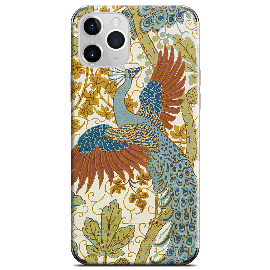 Fig and Peacock iPhone Skin