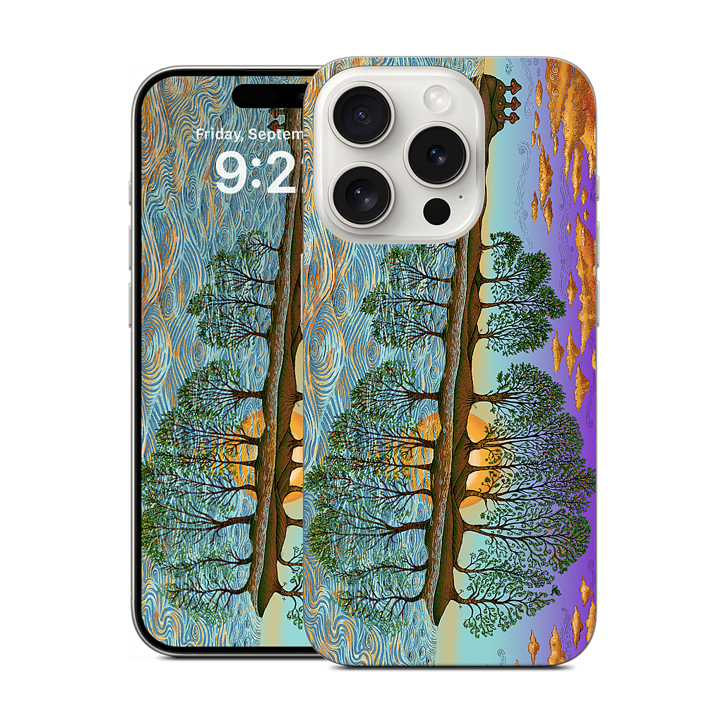 Guitar In Sea Major iPhone Skin