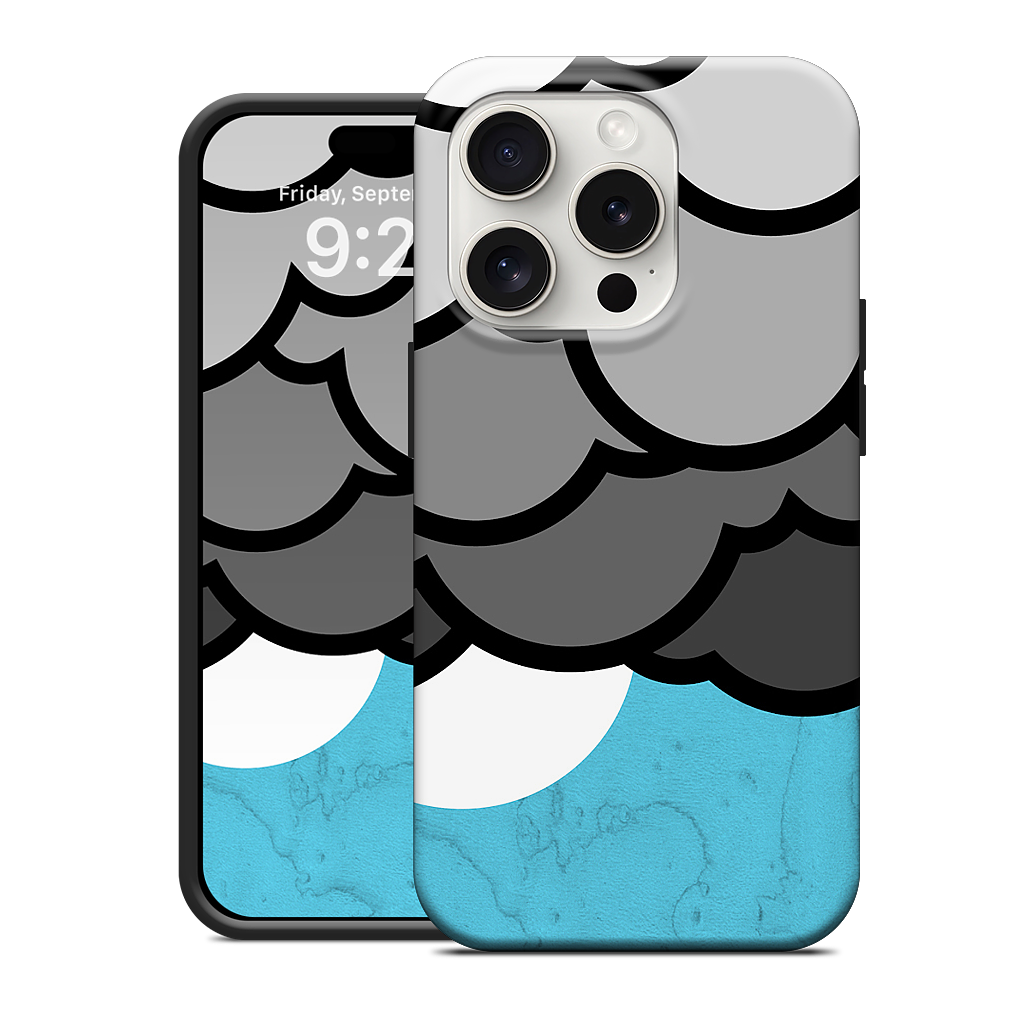 Morning Blues iPhone Case