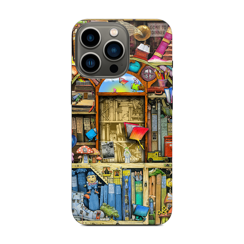 Bookshelf 2b iPhone Skin