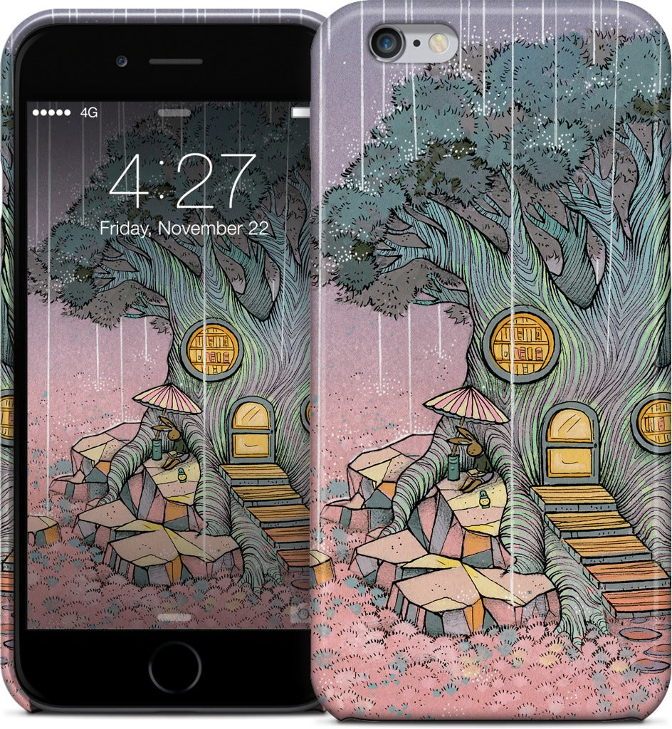 Rainy Day In The Library iPhone Case