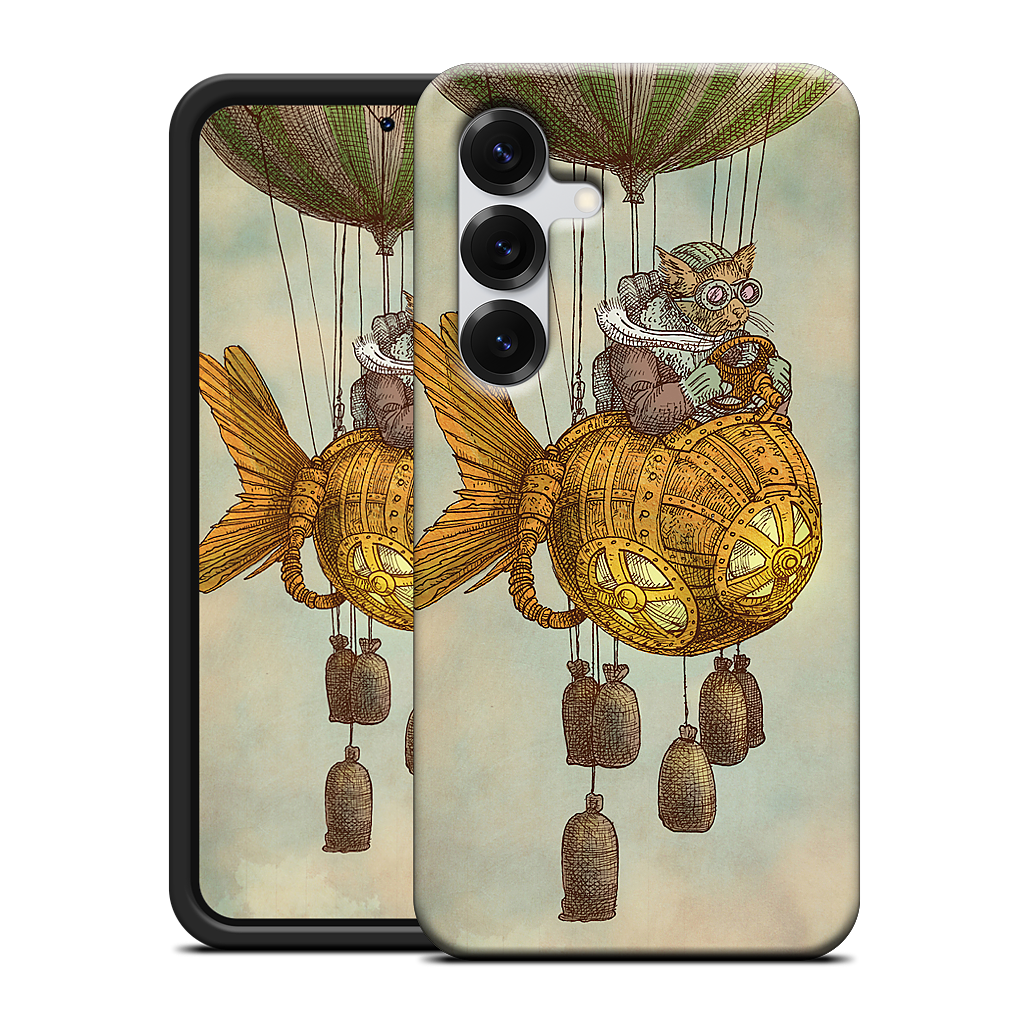 Around The World In A GoldfishFlyer Samsung Case