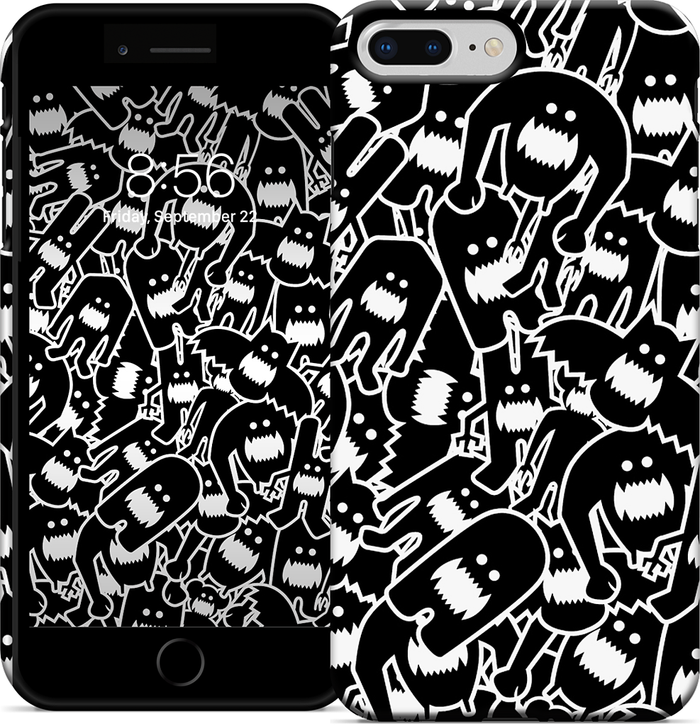 Monster Collage 2 iPhone Case