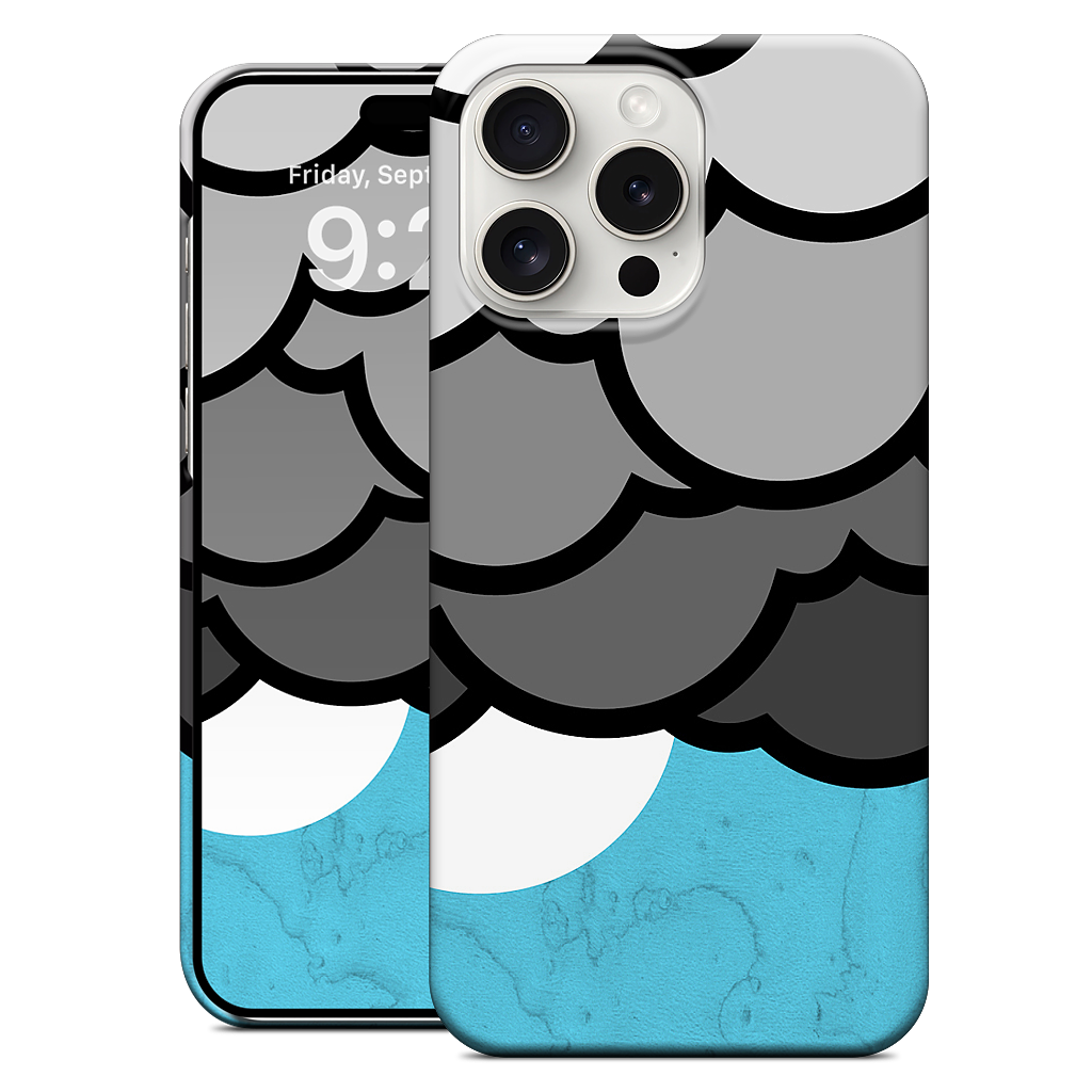 Morning Blues iPhone Case
