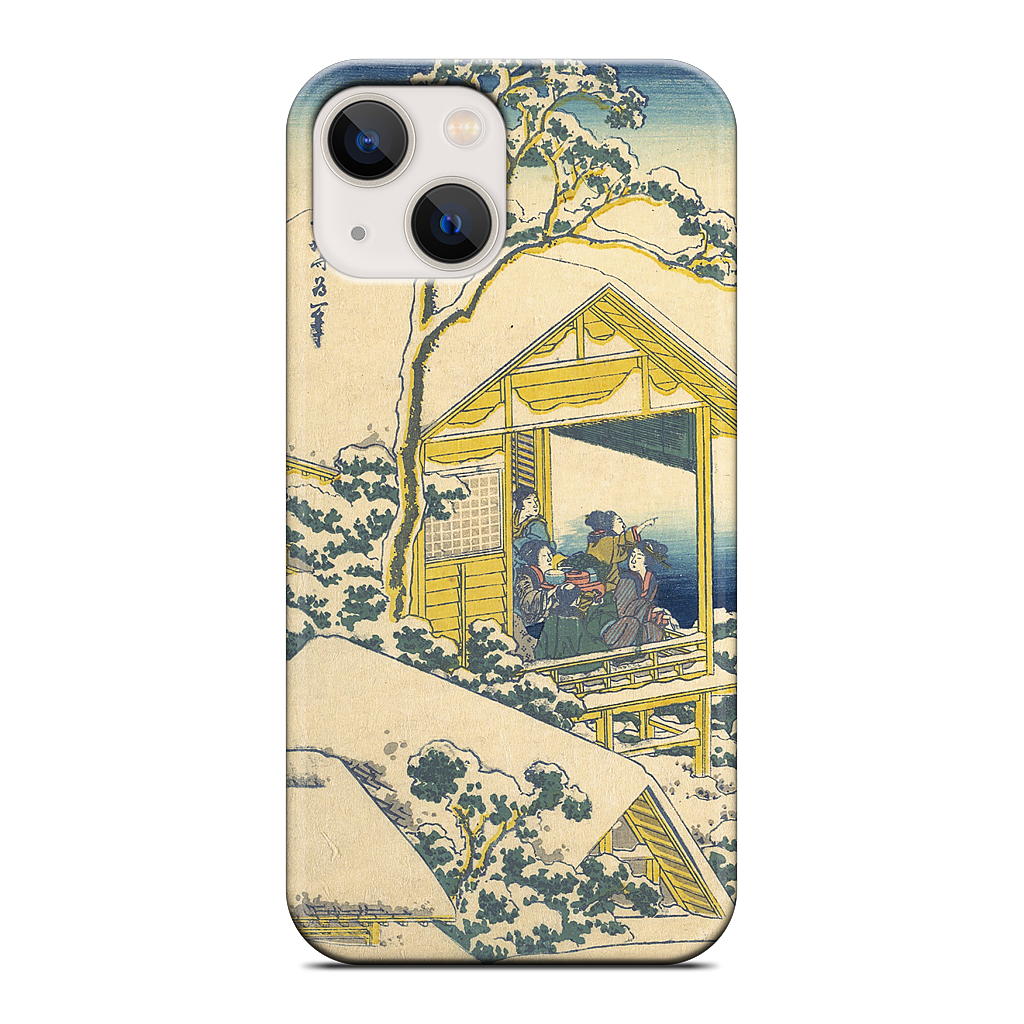 Morning After the Snow at Koishikawa in Edo (Koishikawa yuki no ashita) iPhone Case