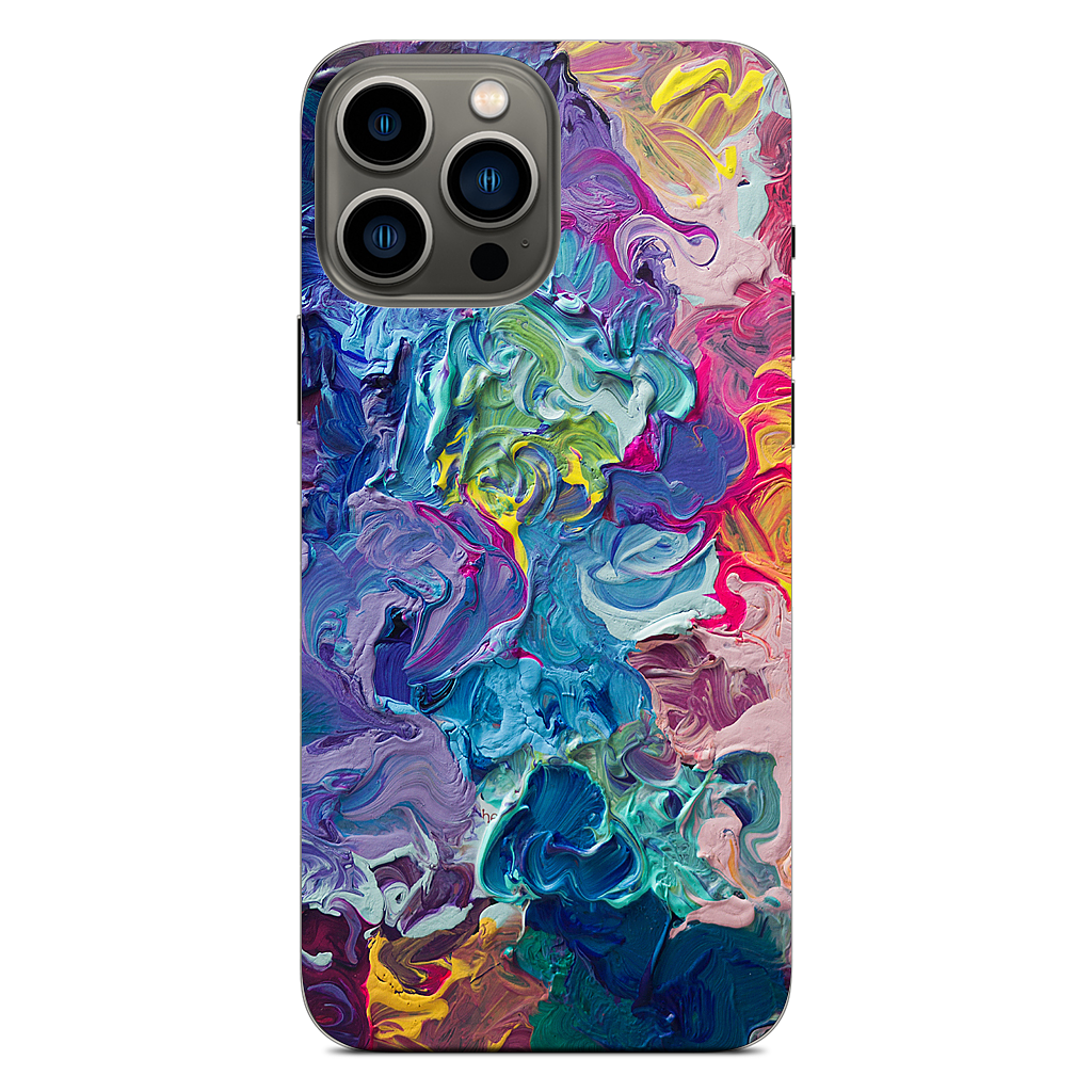 Rainbow Flow Abstract iPhone Skin