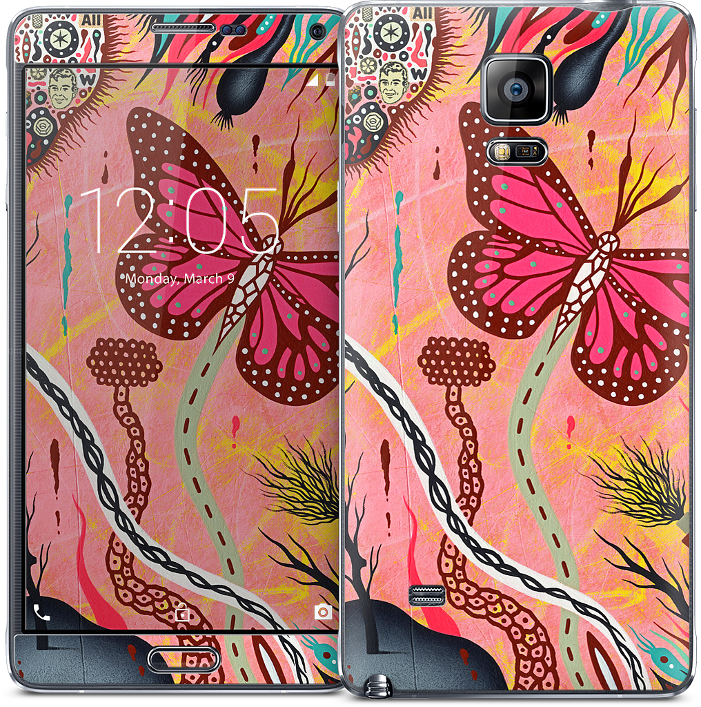 The Pink Opaque Samsung Skin