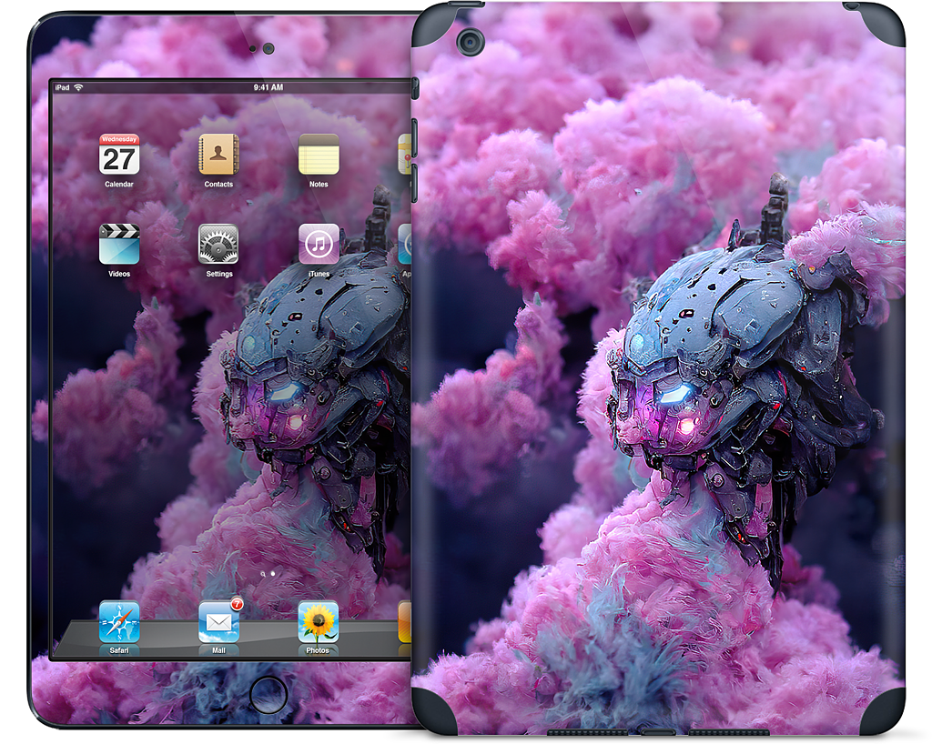 Cotton Candy Mechs iPad Skin
