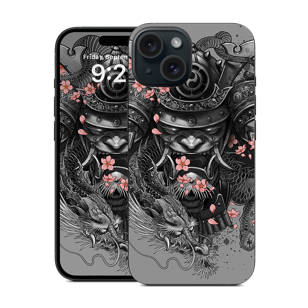 Samurai Dragon iPhone Skin