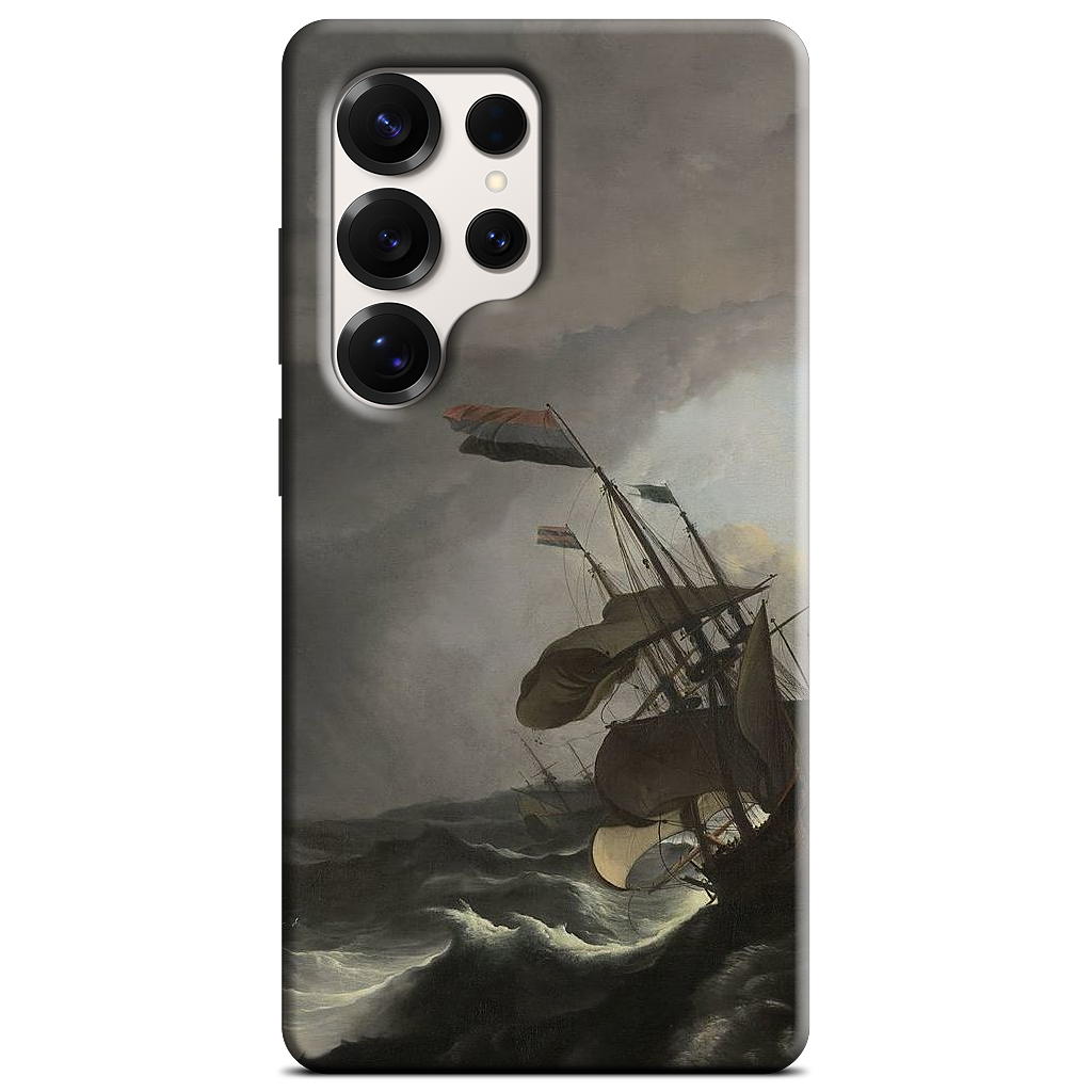 Warships During a Storm Samsung Case