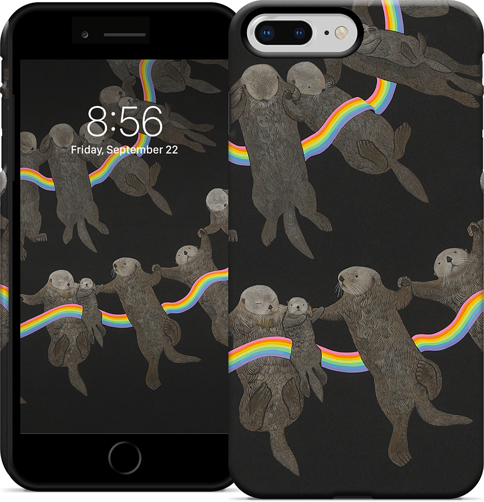 Otter Rings iPhone Case