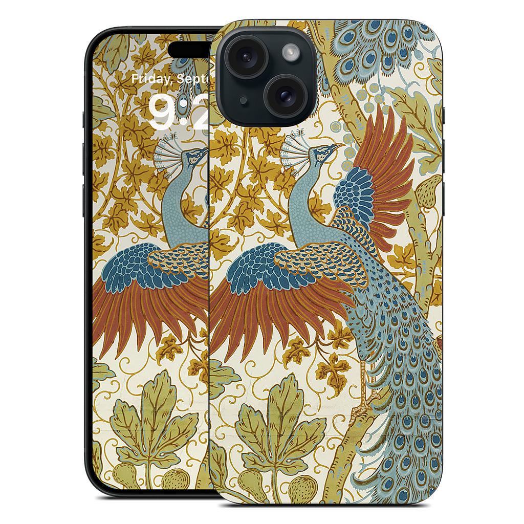 Fig and Peacock iPhone Skin