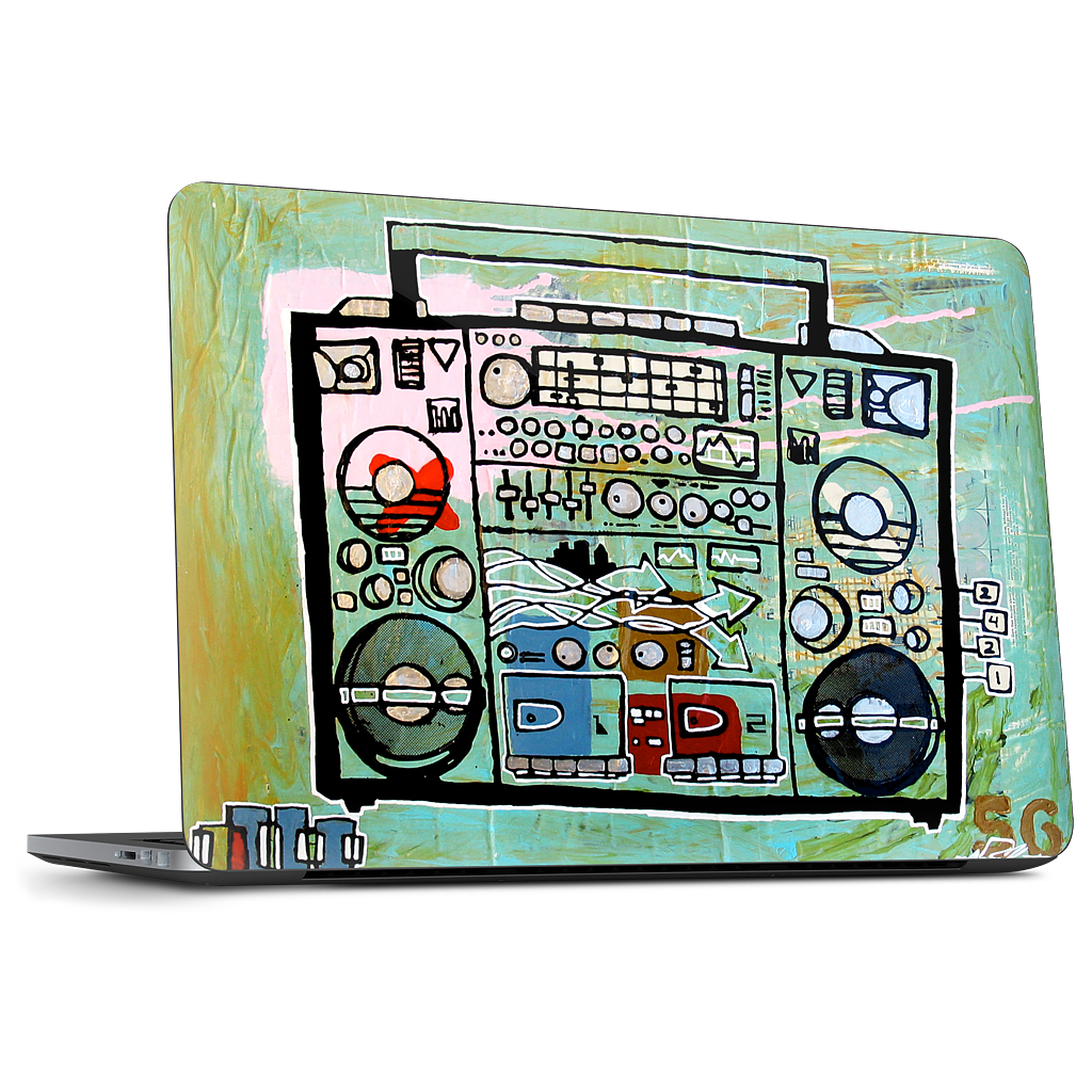 Ghetto Blaster Dell Laptop Skin