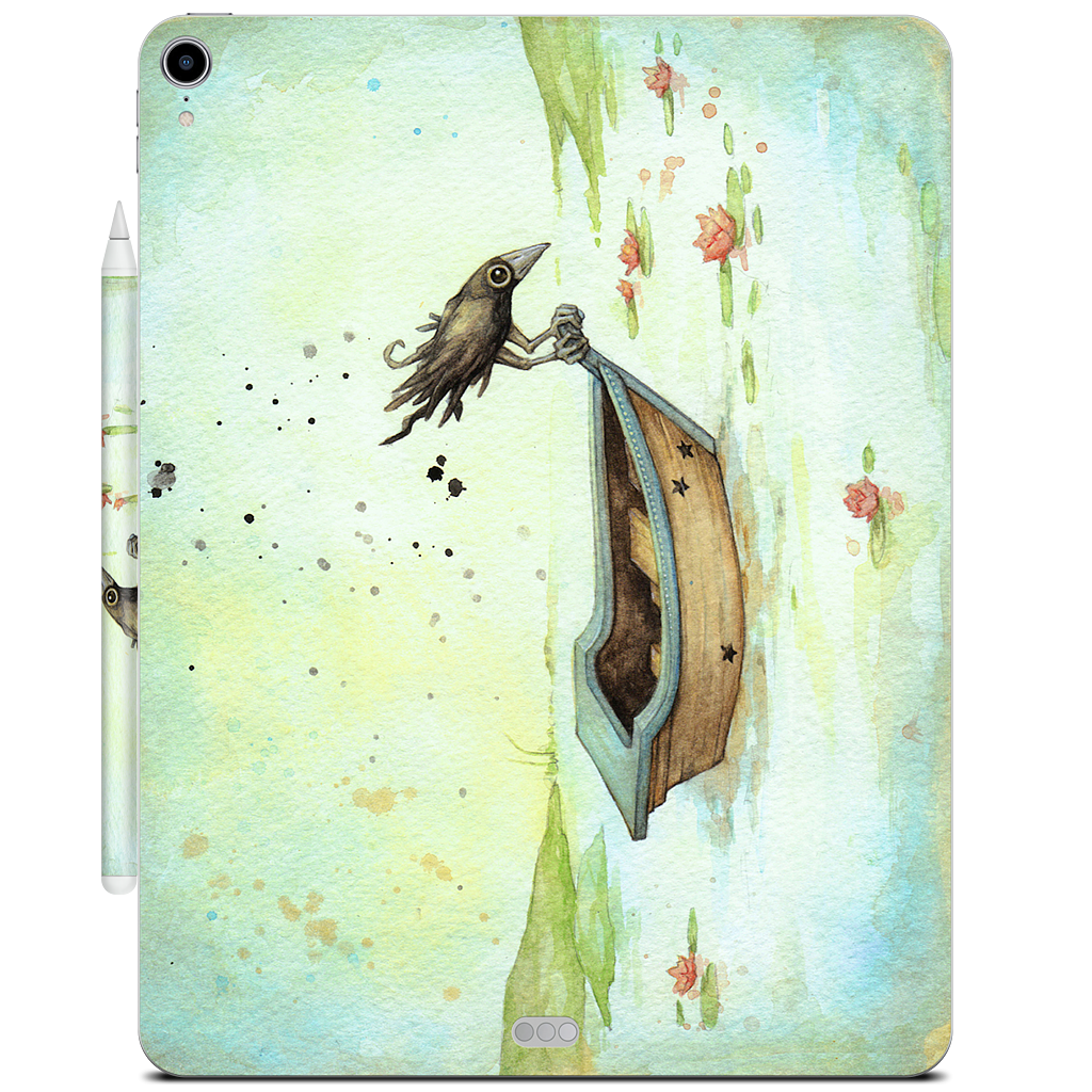 On A Boat iPad Skin