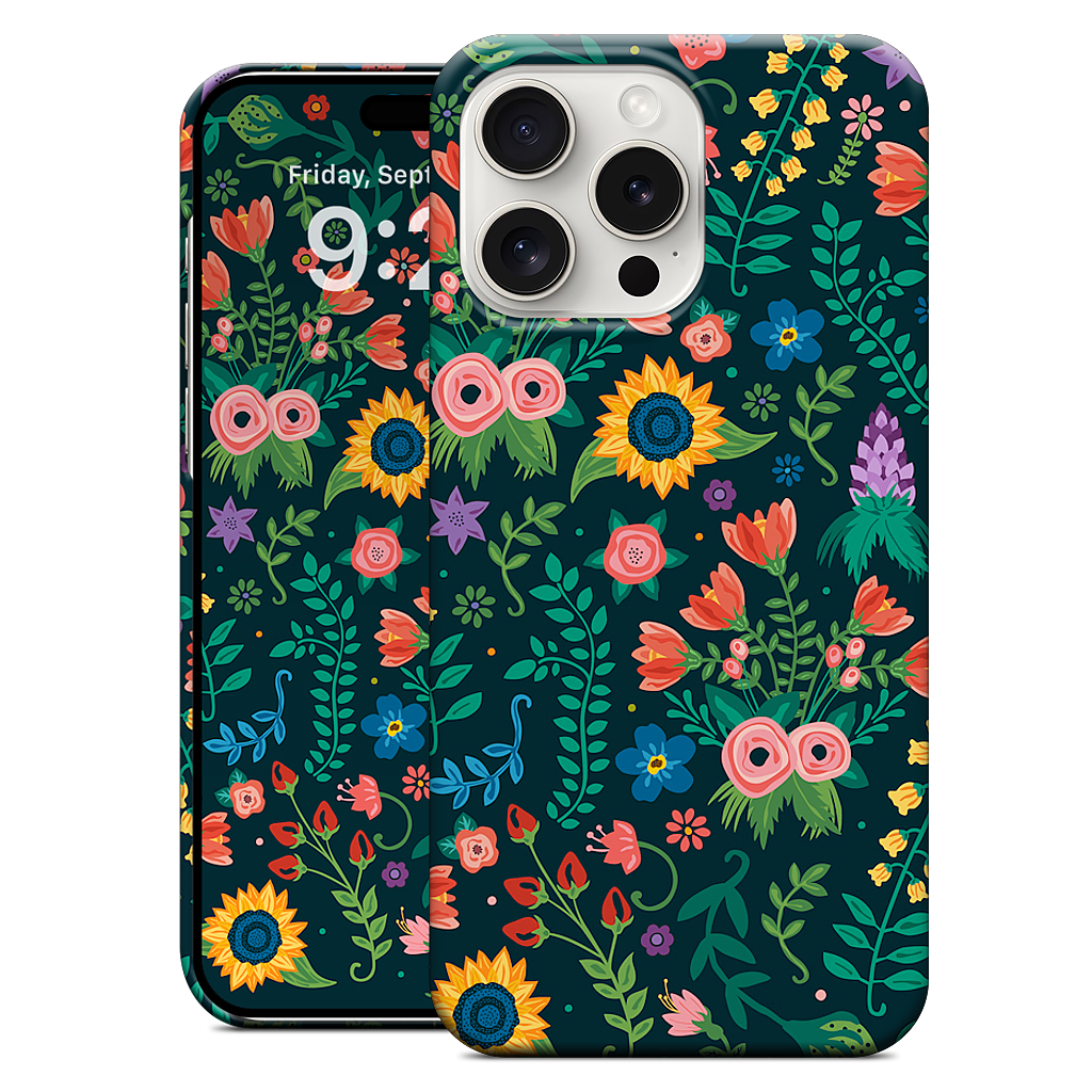 Floral Heart iPhone Case