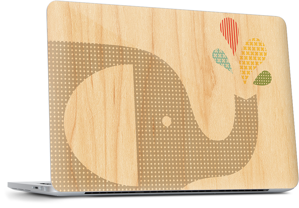 Elephant with Calf Dell Laptop Skin