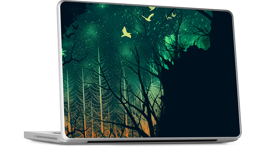 Space Tiger MacBook Skin