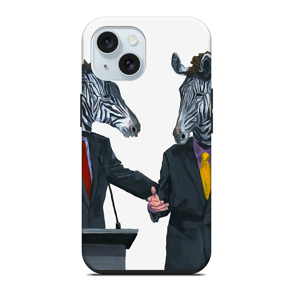 Education, The Commerce And Let's See... iPhone Case