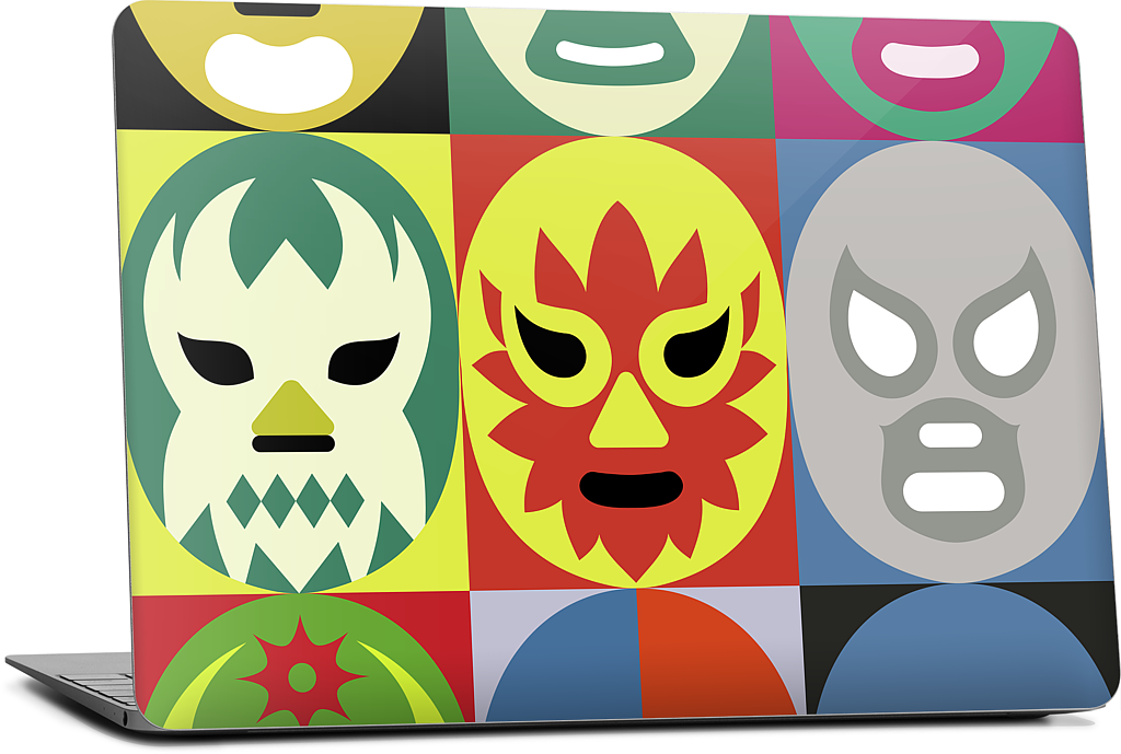 Lucha Libre MacBook Skin