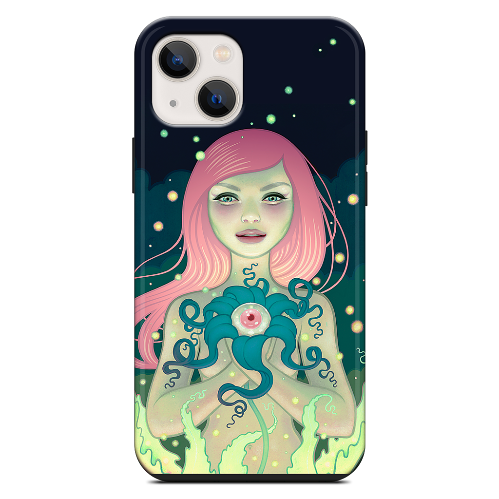 Midnight Bloom iPhone Case