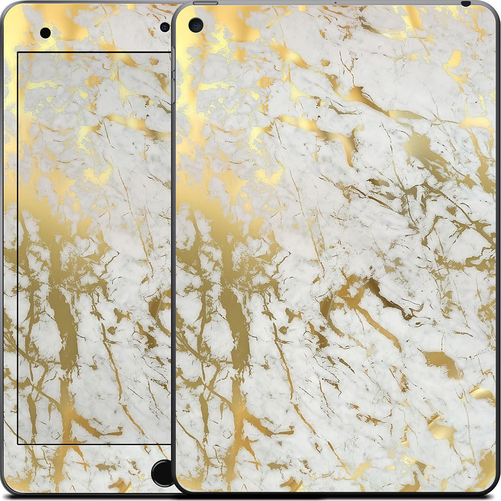 Gold Marble iPad Skin
