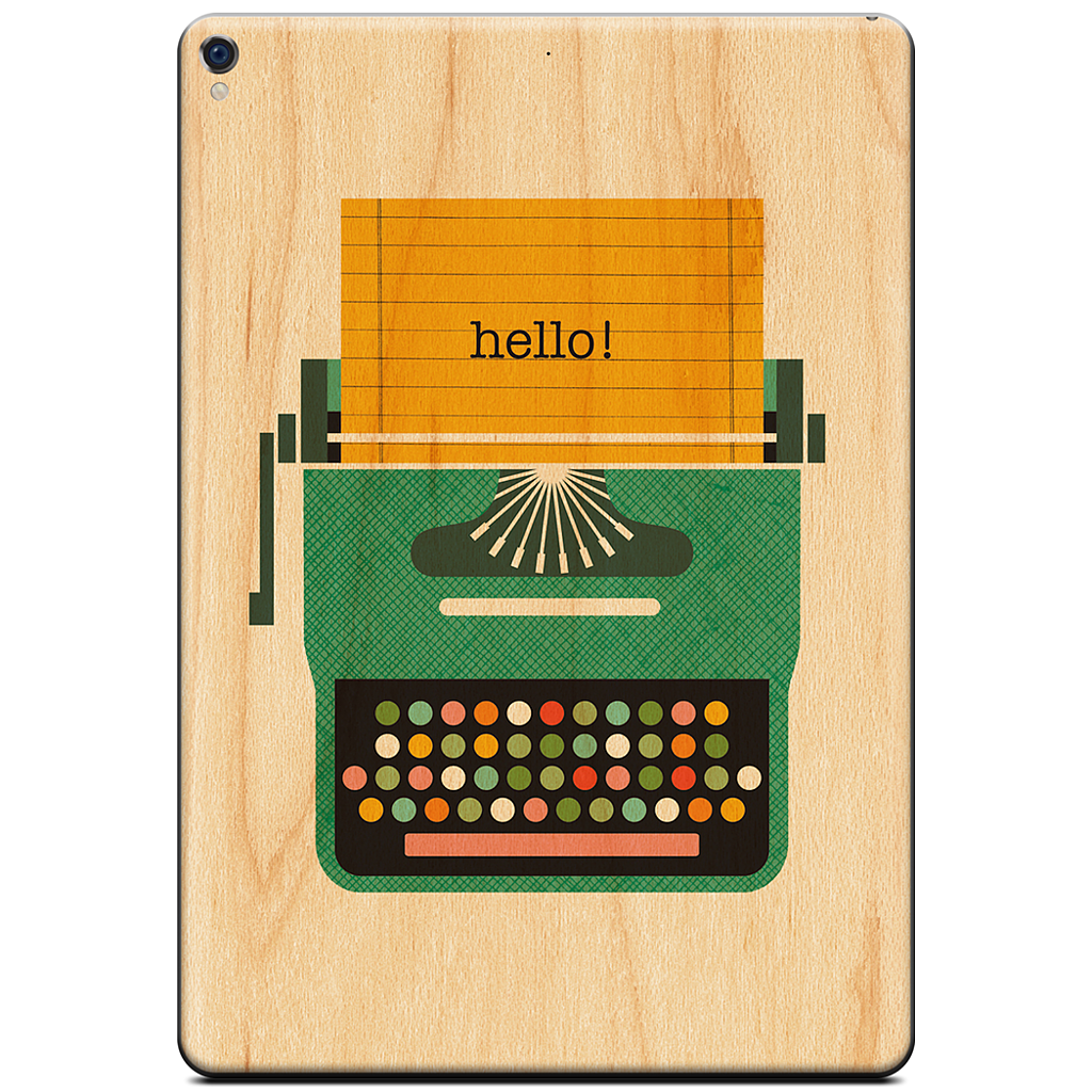 Typewriter iPad Skin