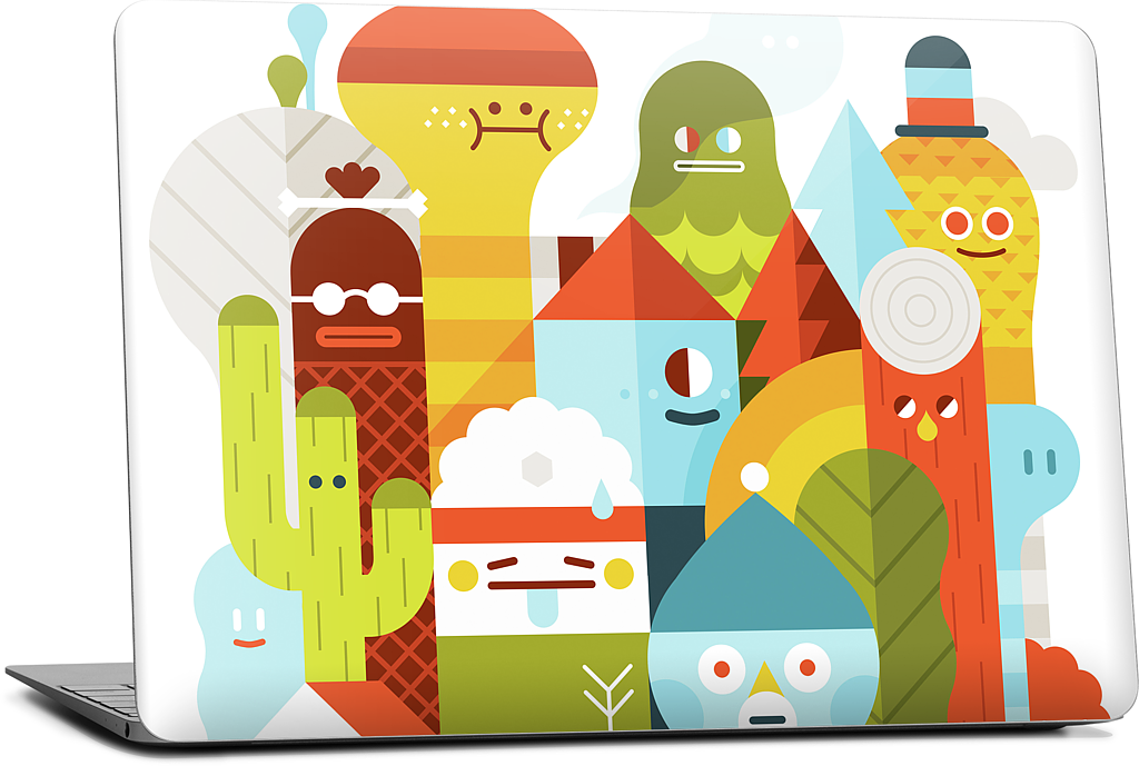 City MacBook Skin